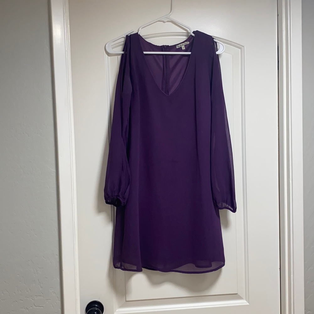 Purple dress